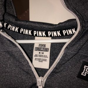 PINK quarter zip